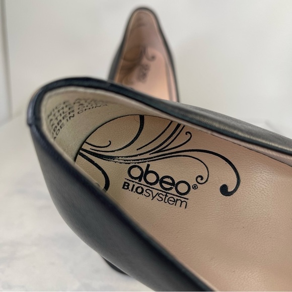 Abeo B.I.O. System Venice size 6N Black Leather heel dress shoes - Picture 8 of 12